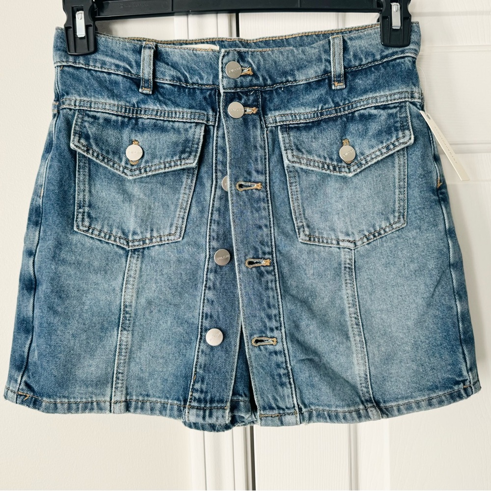 Anthropologie Pilcro Country Denim Skorts - Picture 7 of 13